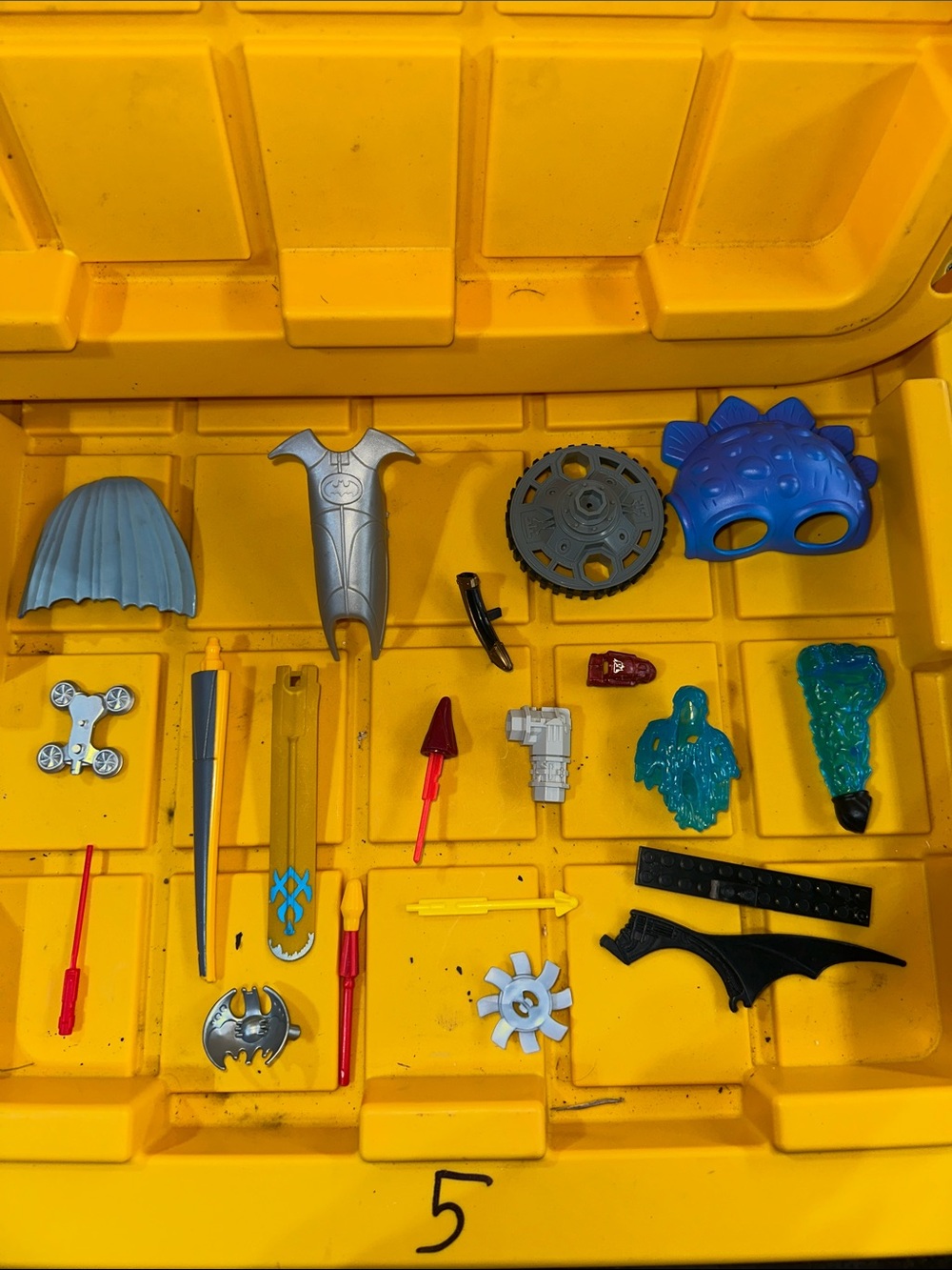Lot of various miscellaneous toy accessories